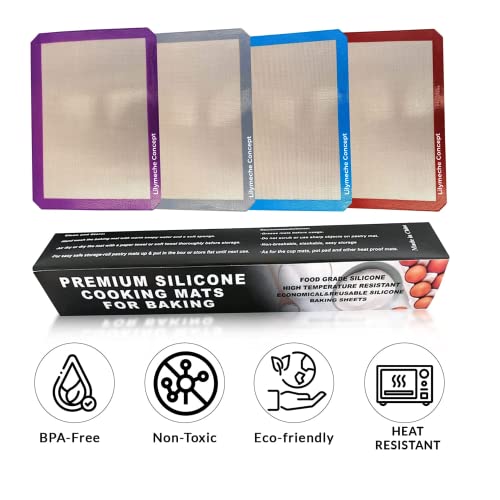 Pastry Dough Silicone Baking Mat With Dimensions Bpa Free - Temu